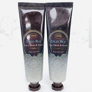 2x SABON 3 In 1 Dead Sea Mask‎ & Scrub $56 Retail ($28/ea) (50ml/each)